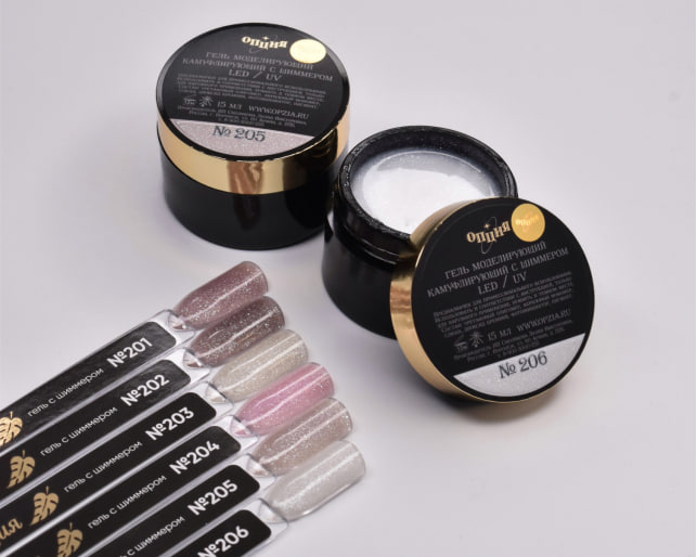 Новая коллекция гелей с шиммером: деликатное сияние, которое вы ждали